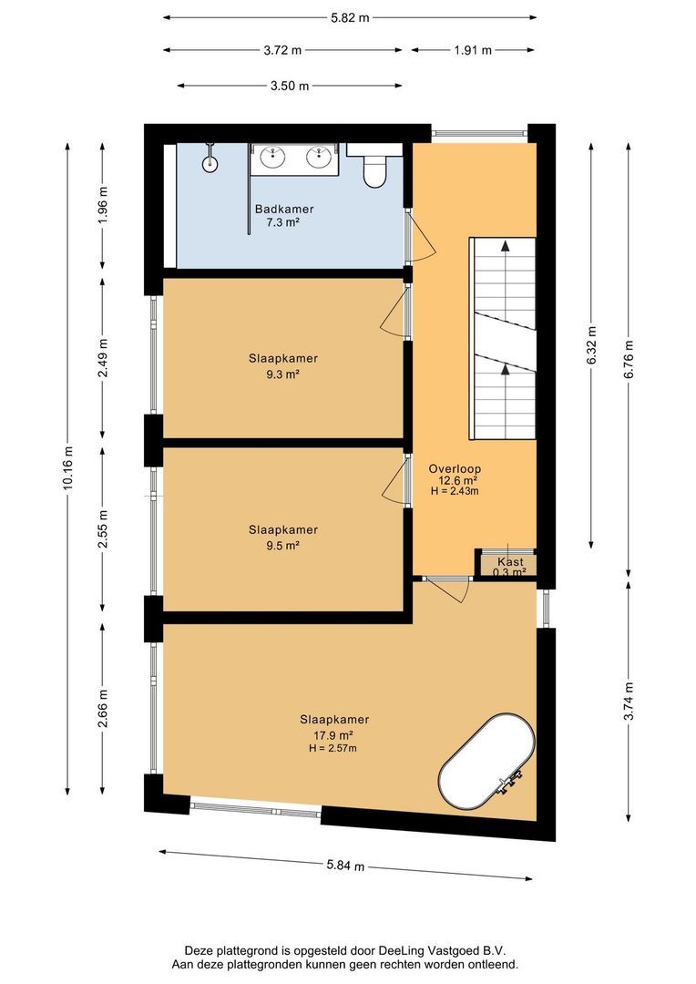 Sjoerdtje Faberhôf 40, Leeuwarden plattegrond-4