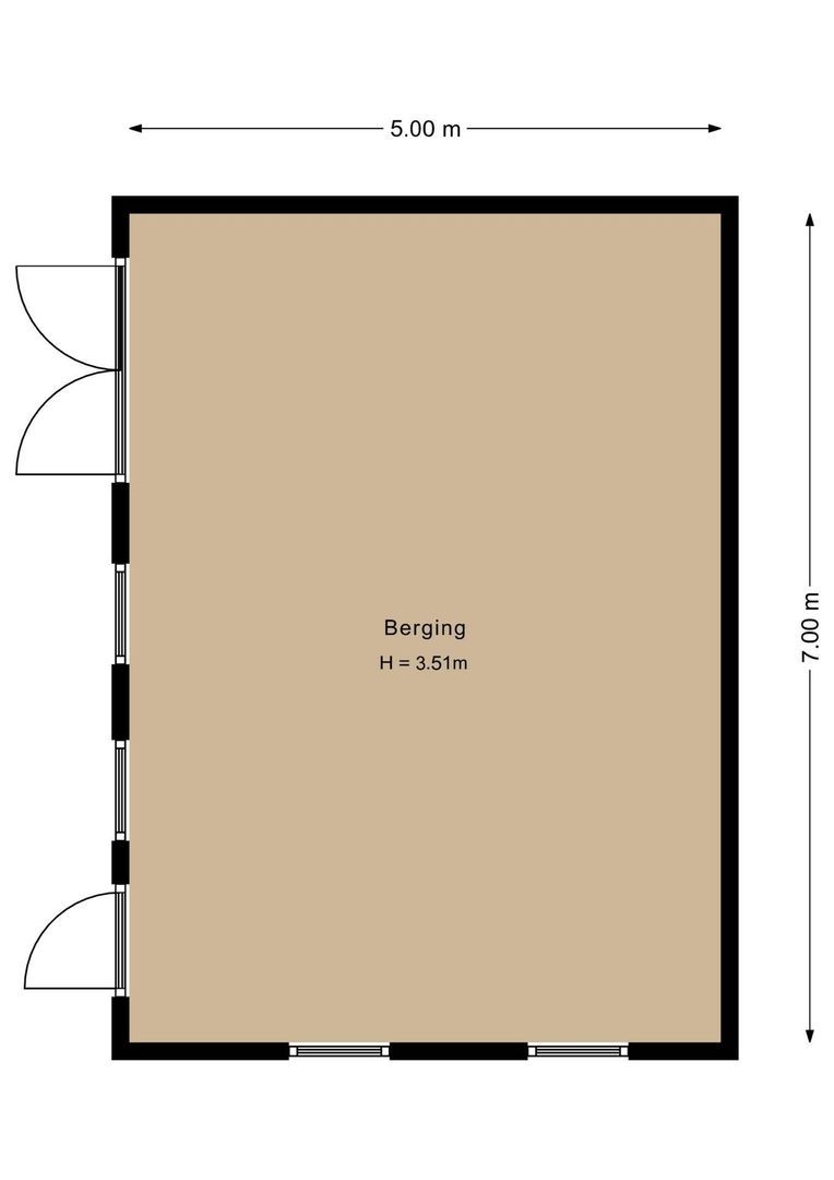 Dorpsstraat 50, Schalsum plattegrond-10