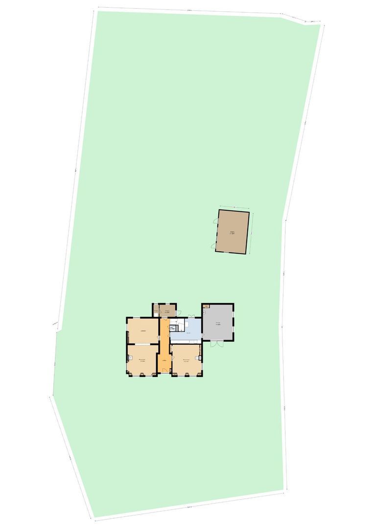 Dorpsstraat 50, Schalsum plattegrond-12