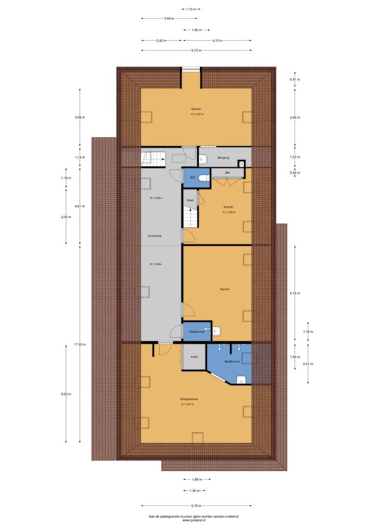 Wergeasterdyk 44, Goutum plattegrond-2