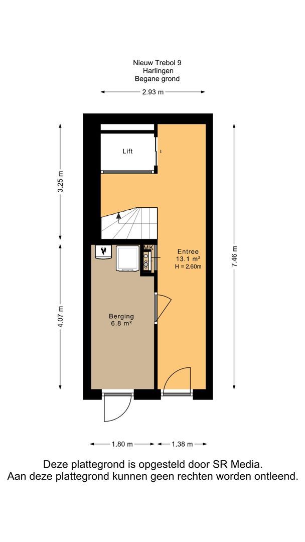 Nieuw Trebol 9, Harlingen plattegrond-0