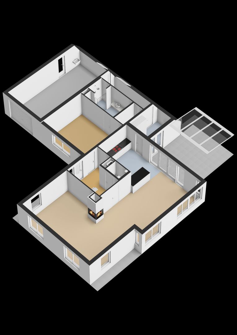 Hegedyk 4, Jellum plattegrond-1