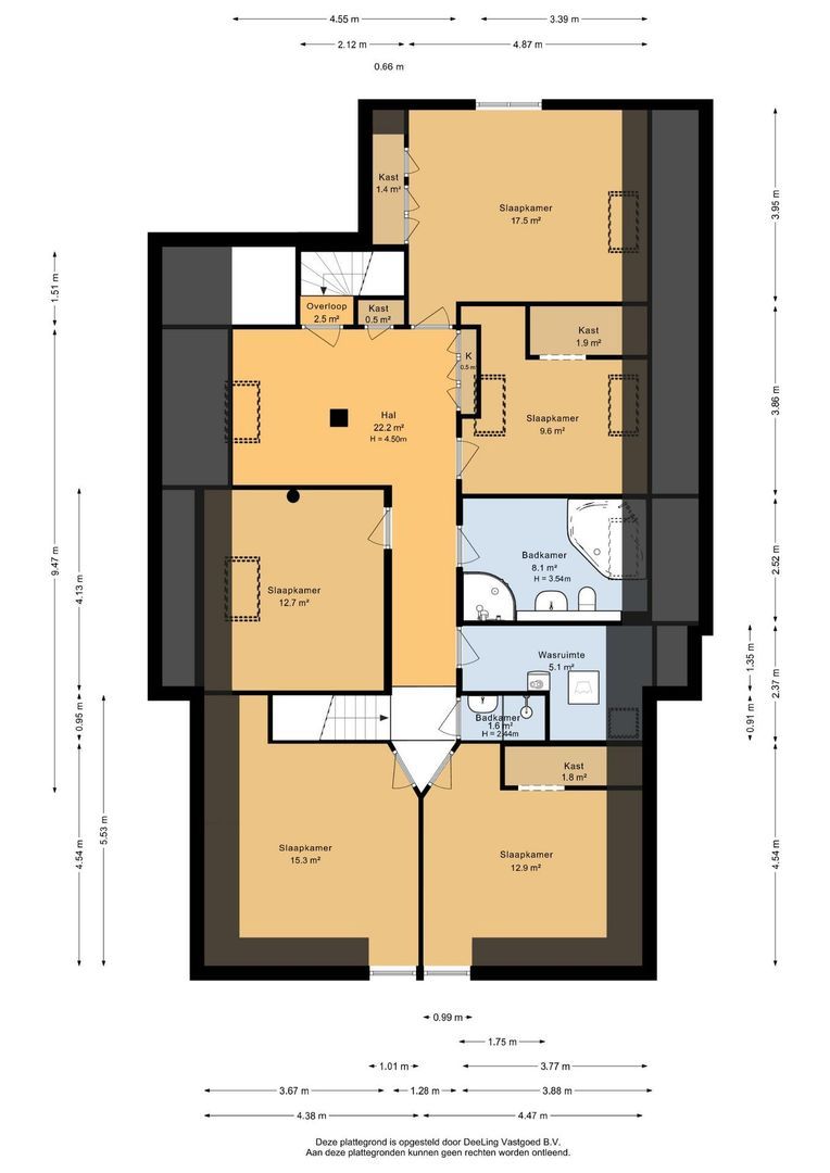 Harstewei 14, Sumar plattegrond-4