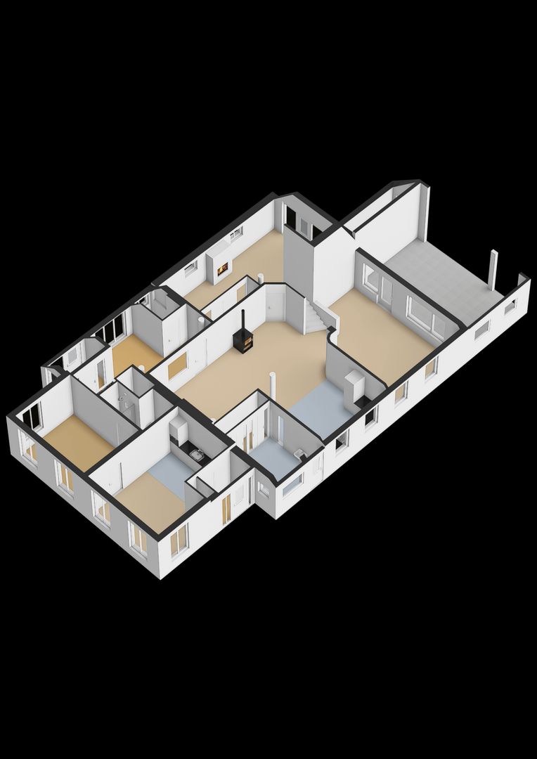 Harstewei 14, Sumar plattegrond-1