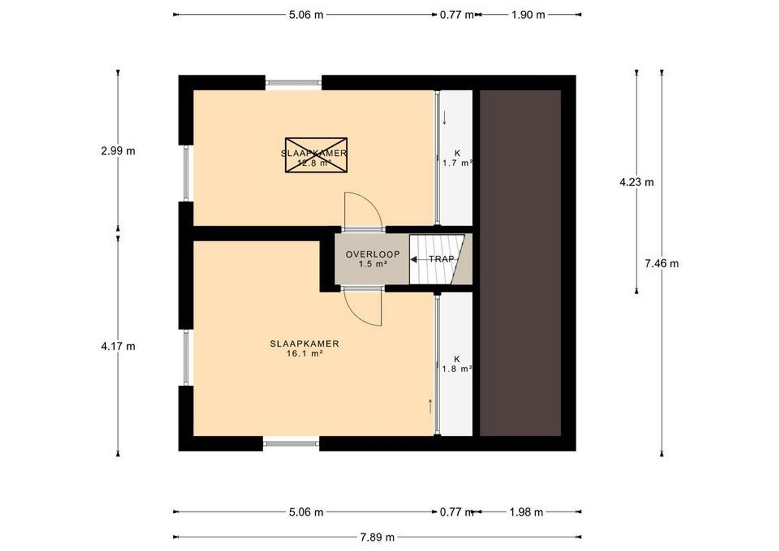 Wetterkrite 33, Goutum plattegrond-1