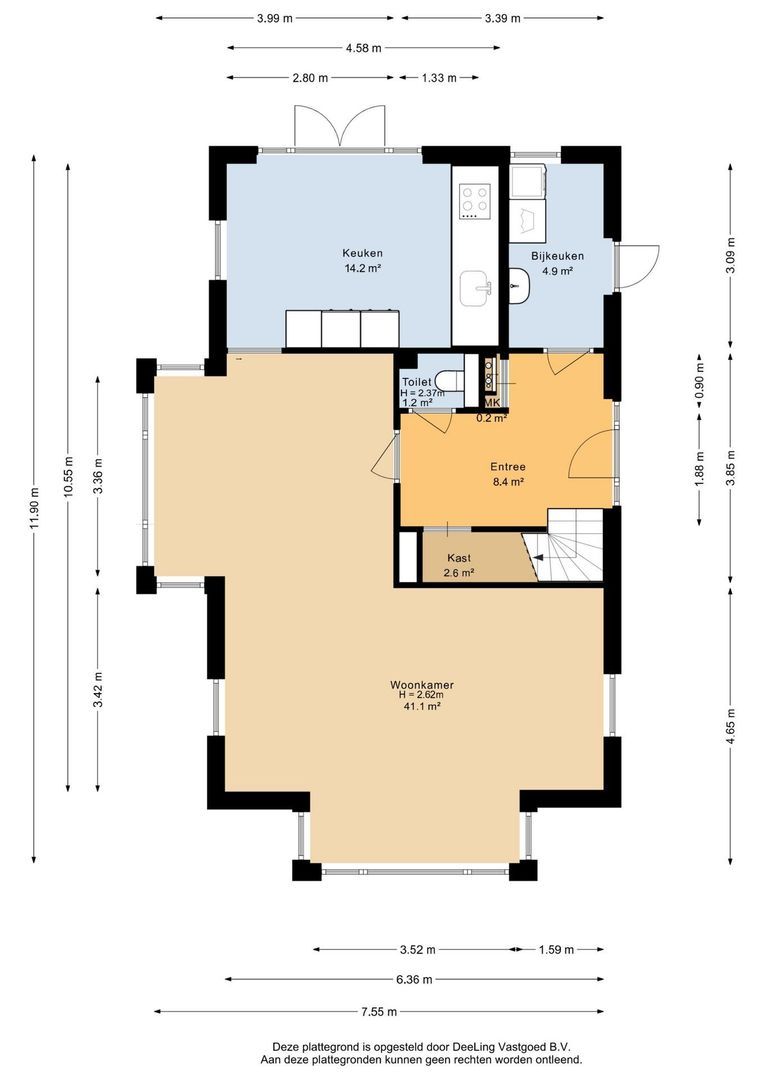 Humilitasstraat 17, Leeuwarden plattegrond-0