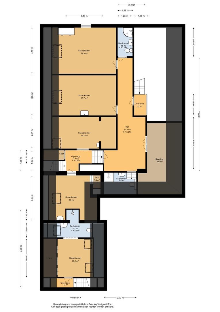 Eastein 26, Peazens plattegrond-0