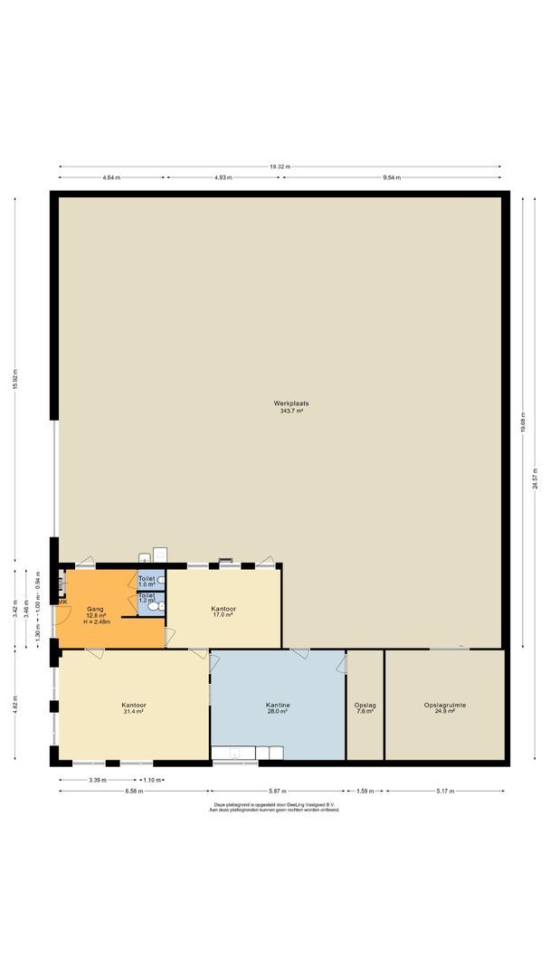 Middelweg-Oost 151, St.-Annaparochie plattegrond-2