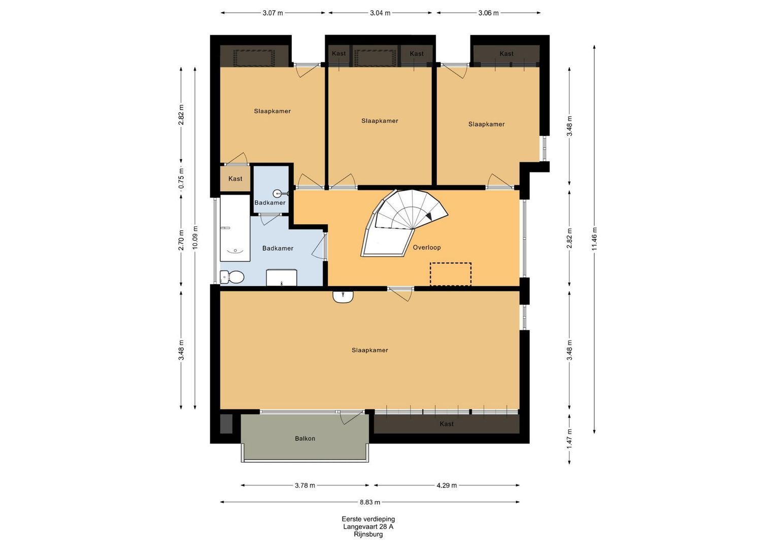 Langevaart 28 A, Rijnsburg foto-43