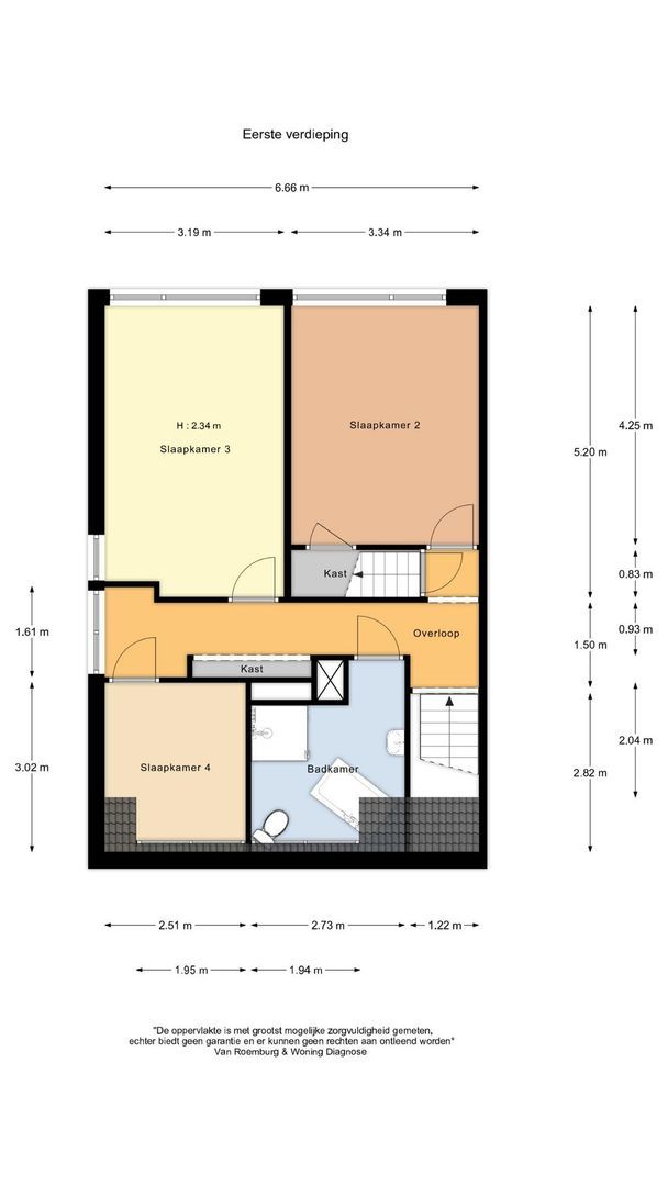 Ambachtstraat 14 14A, Putten plattegrond-8