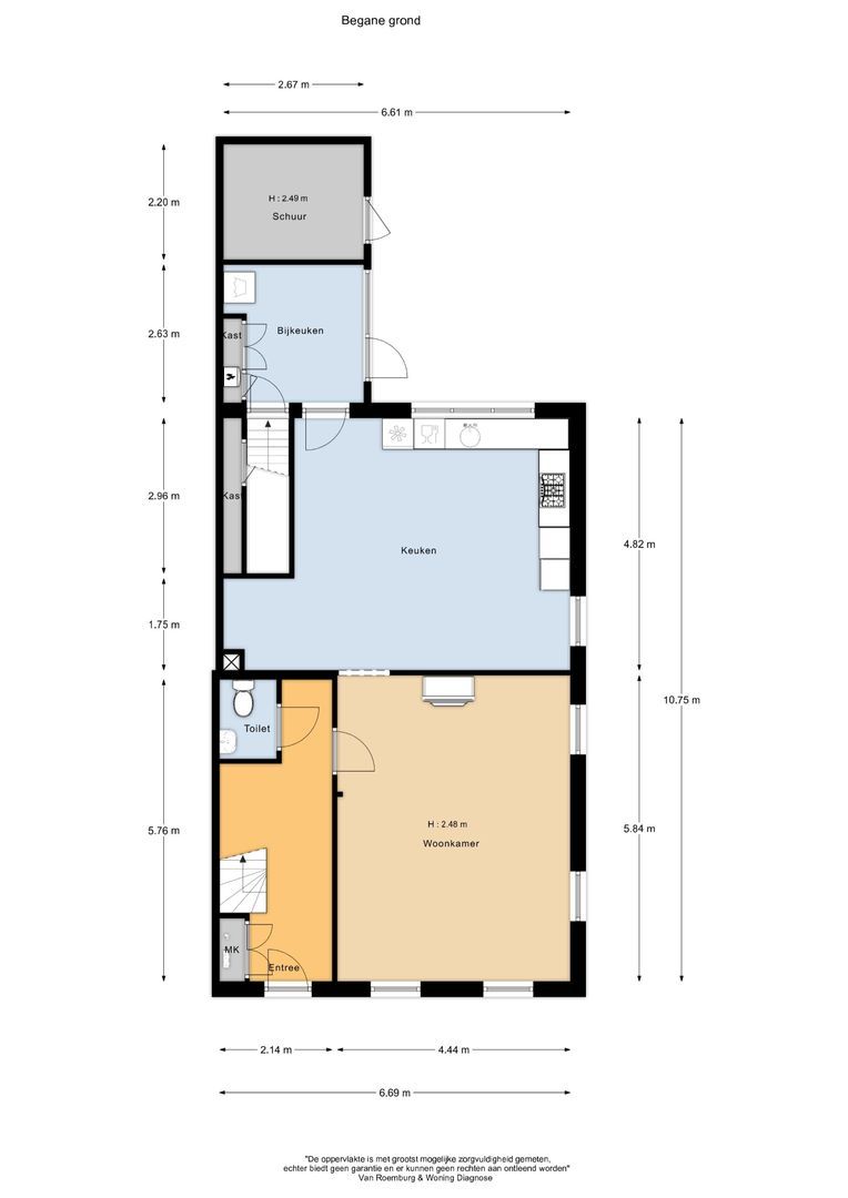 Ambachtstraat 14 14A, Putten plattegrond-1