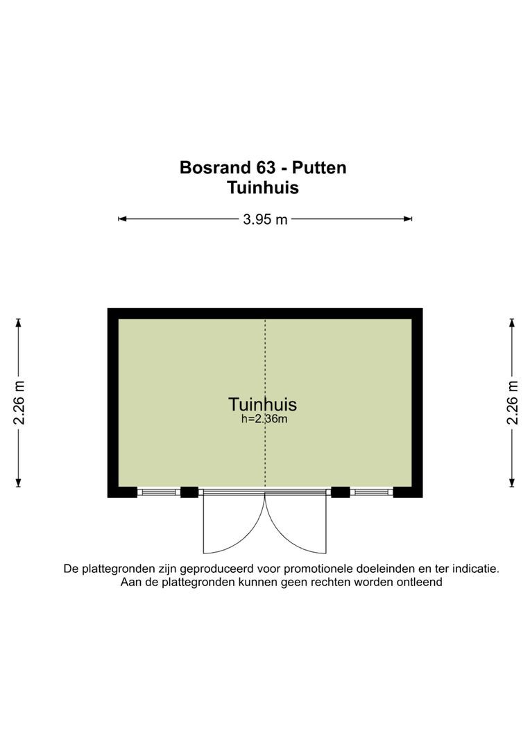 Bosrand 63, Putten plattegrond-5