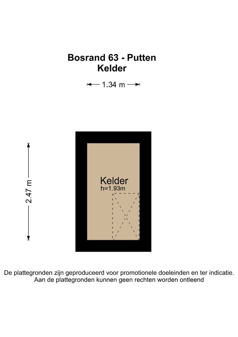 Bosrand 63, Putten plattegrond-3