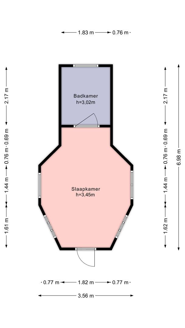 Oude Prinsenweg 32, Putten plattegrond-4