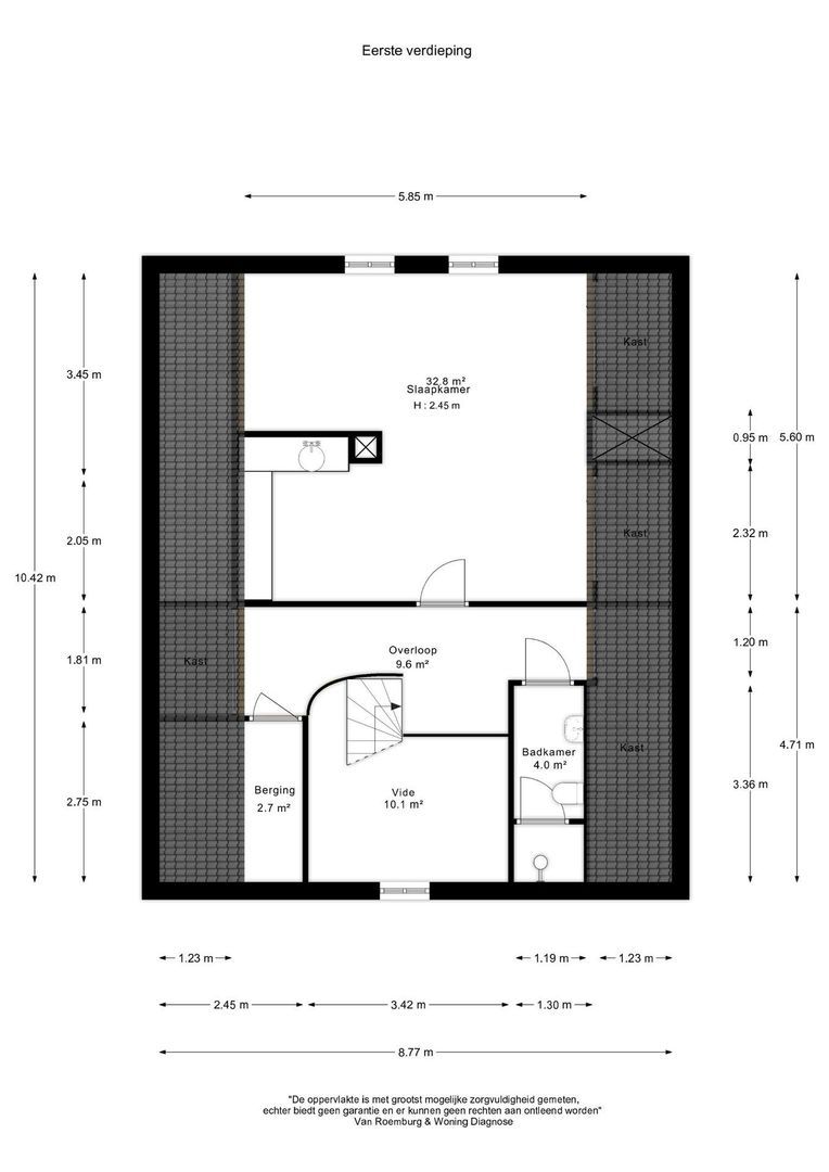 Knapzaksteeg 38, Putten plattegrond-6