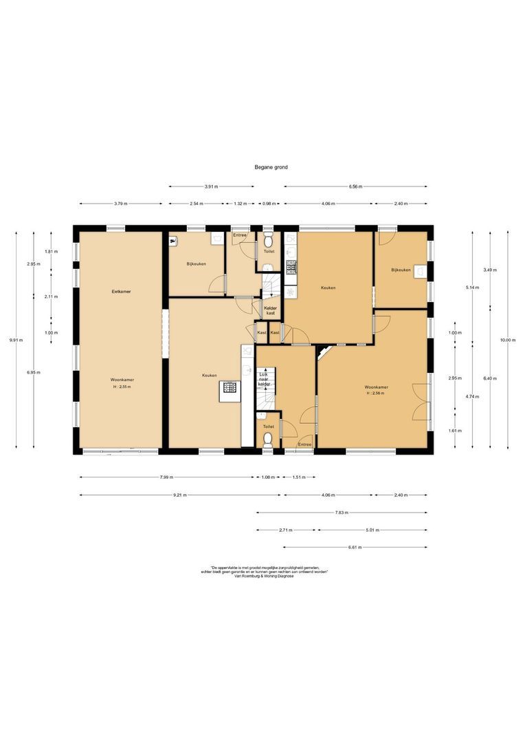 Knapzaksteeg 38, Putten plattegrond-0