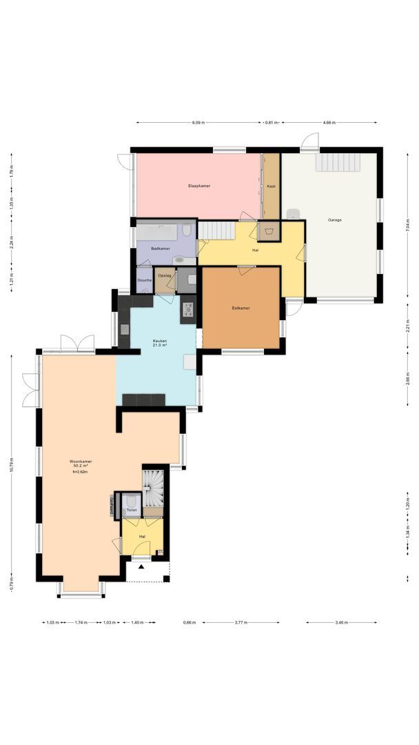 Bosrand 25, Putten plattegrond-1