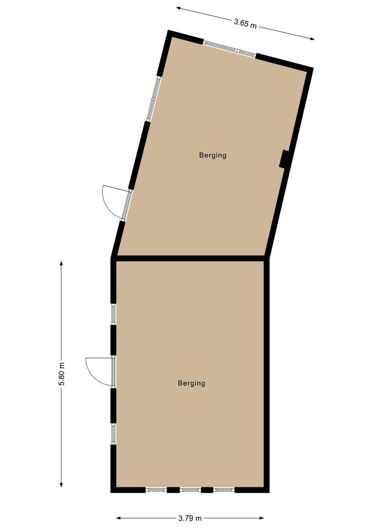 Postweg 5, Putten plattegrond-4