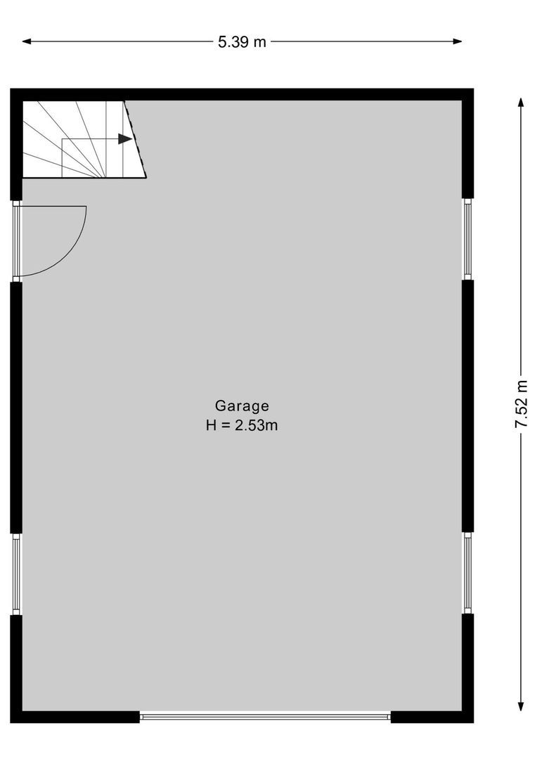 Koekamperweg 16, Putten plattegrond-2