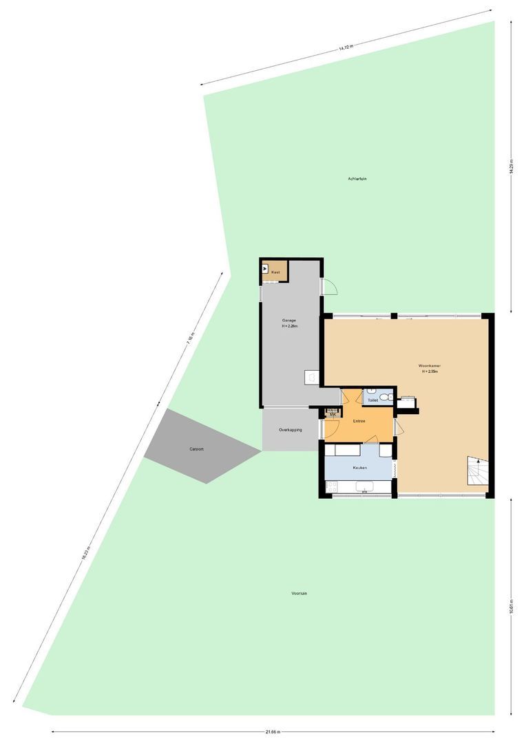 Slichtenhorsterweg 48, Nijkerk plattegrond-0