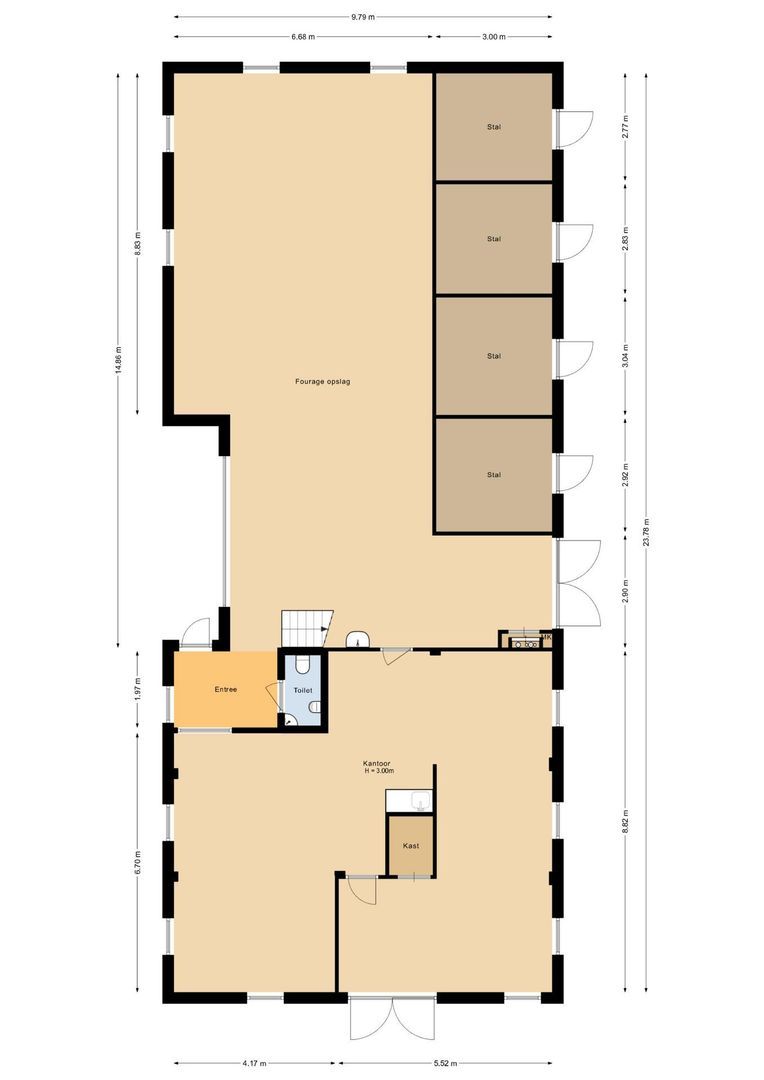 Arkemheenseweg 6, Putten plattegrond-3
