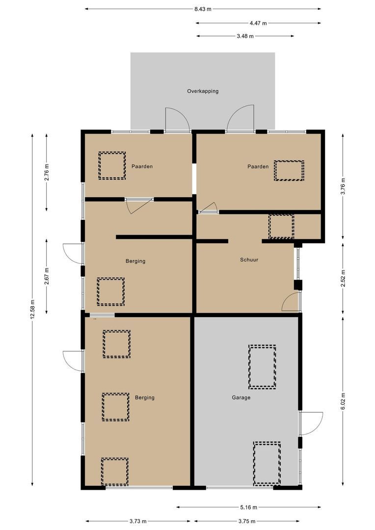 Drosteweg 23, Putten plattegrond-4