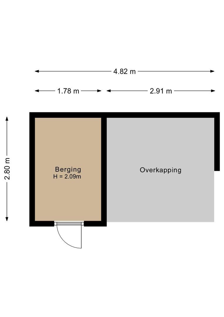 Klaarwaterboslaan 16, Putten plattegrond-5