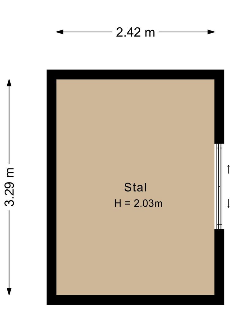 Veenhuizerveldweg 15, Putten plattegrond-5