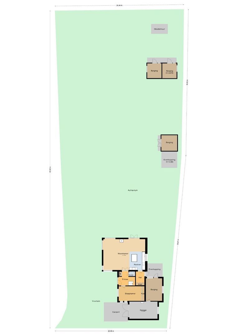 Zuiderzeestraatweg 121, Hierden plattegrond-0