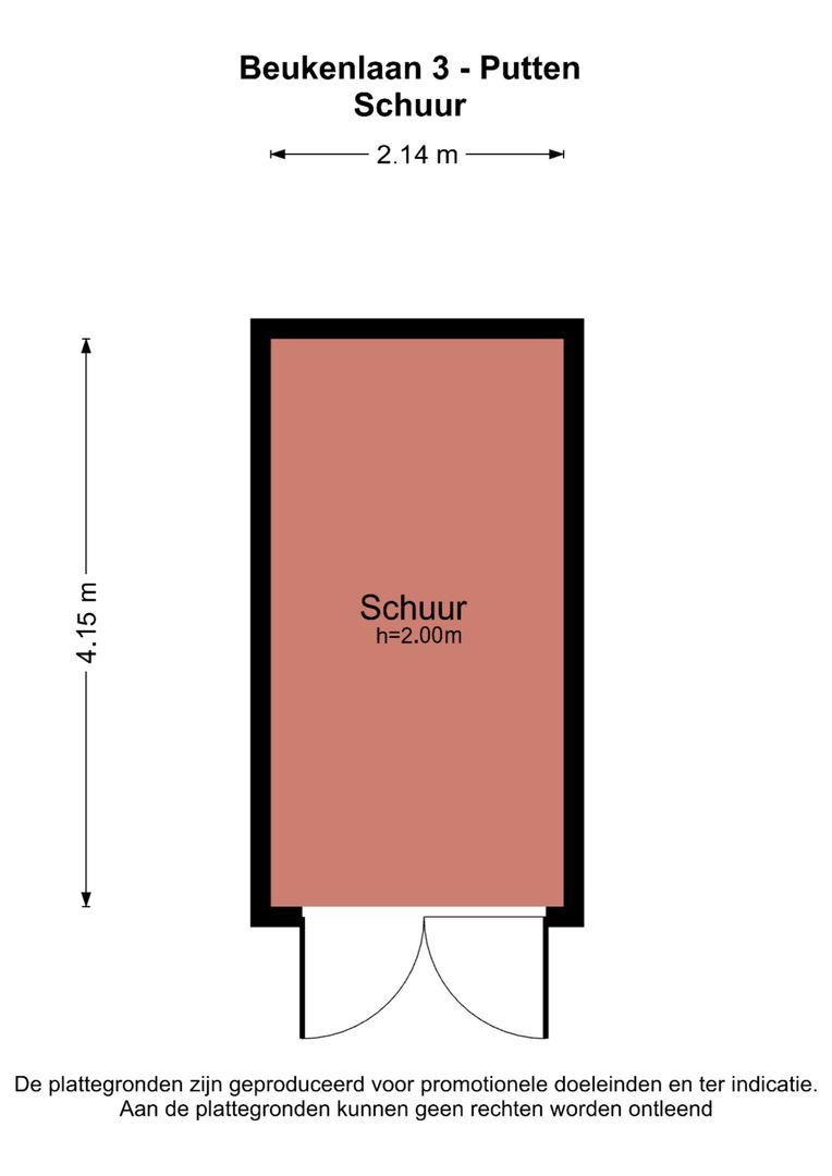Beukenlaan 3, Putten plattegrond-6