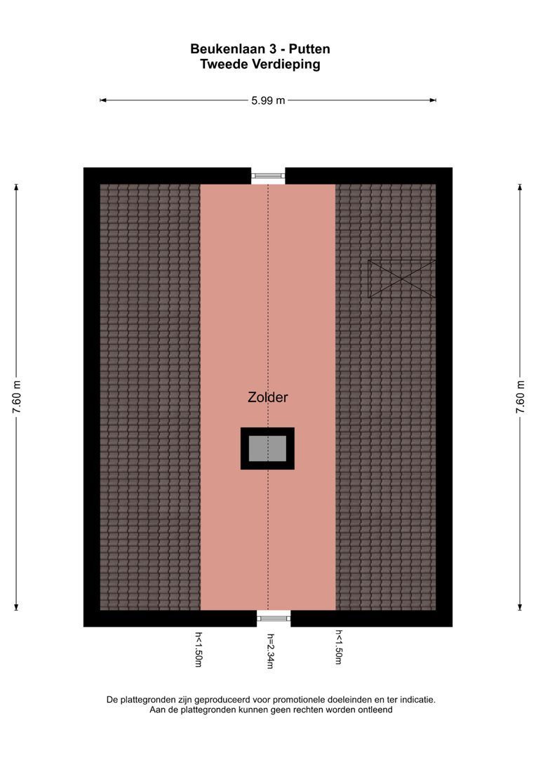 Beukenlaan 3, Putten plattegrond-3