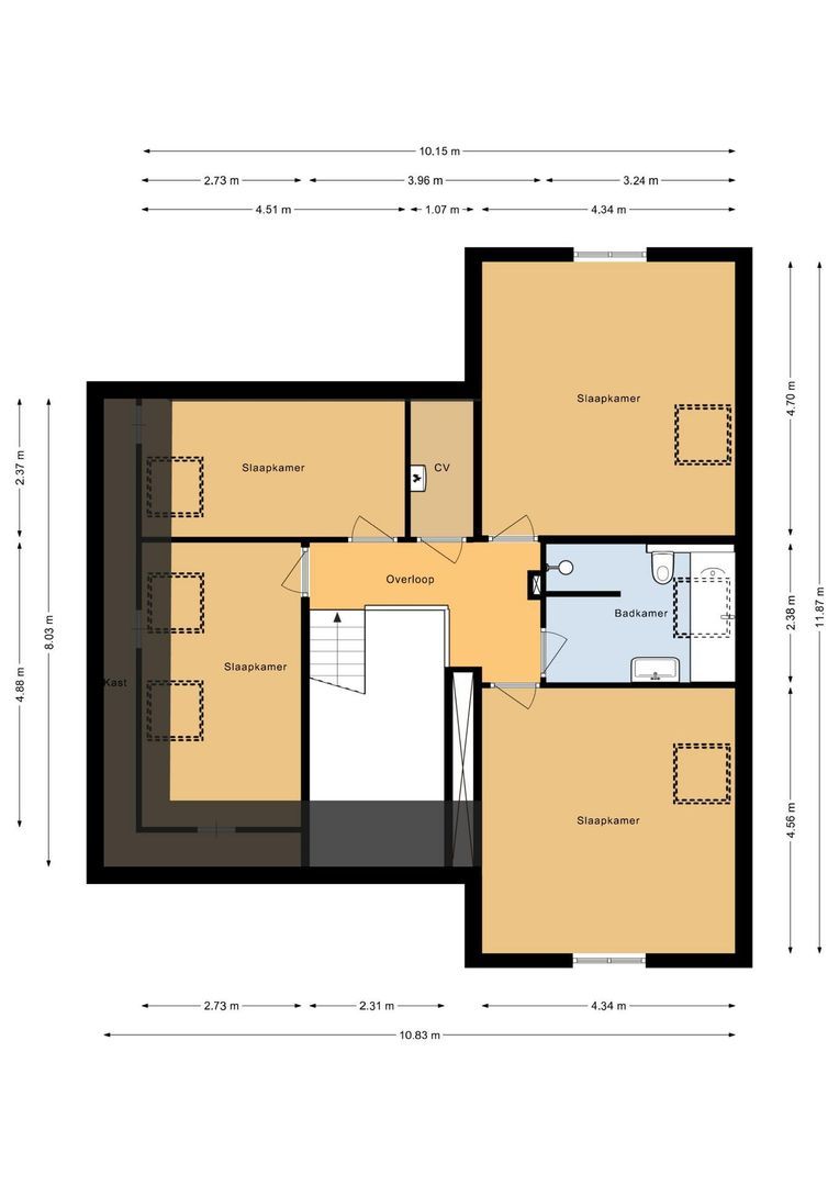 Mauritsstraat 39, Putten plattegrond-2