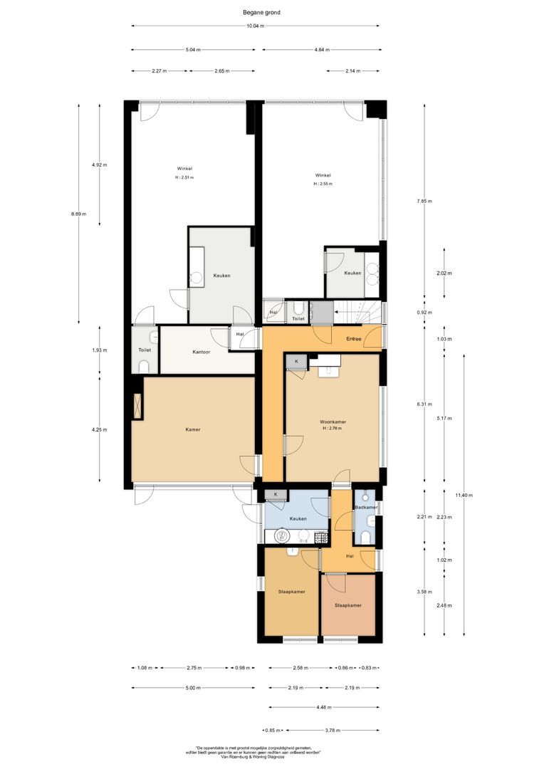 Dorpsstraat 15, Putten plattegrond-1