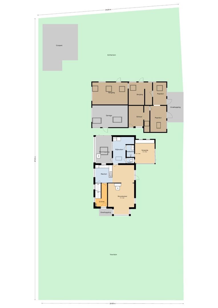 Drosteweg 23, Putten plattegrond-0