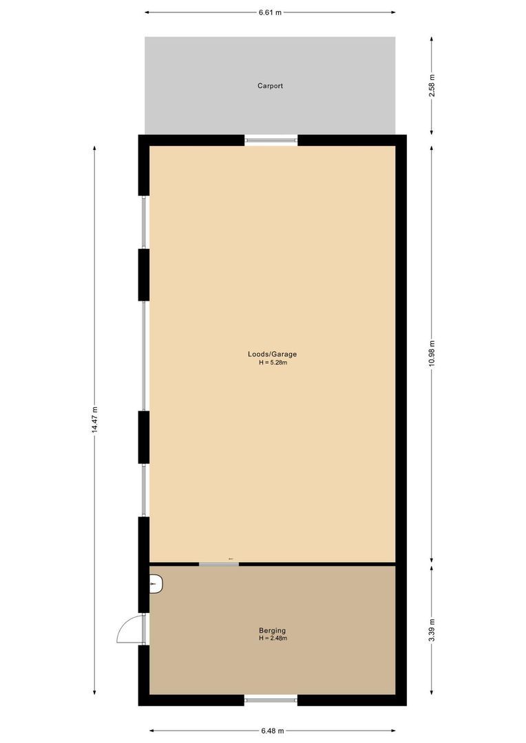 Arkemheenseweg 6, Putten plattegrond-7