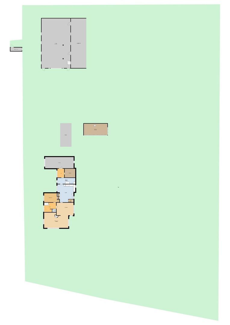 Huinerbroekweg 1, Putten plattegrond-0