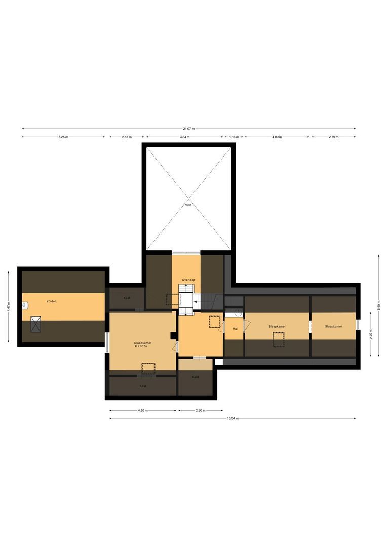 Koningin Emmalaan 8, Ermelo plattegrond-1