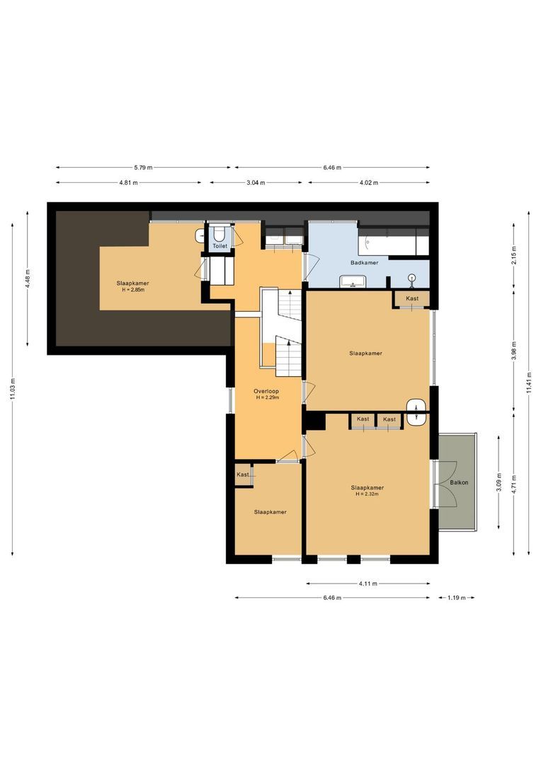 Papiermakerstraat 22, Putten plattegrond-2