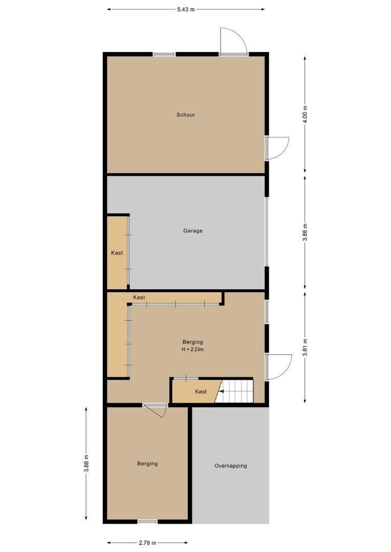 Hessenweg 6, Putten plattegrond-4