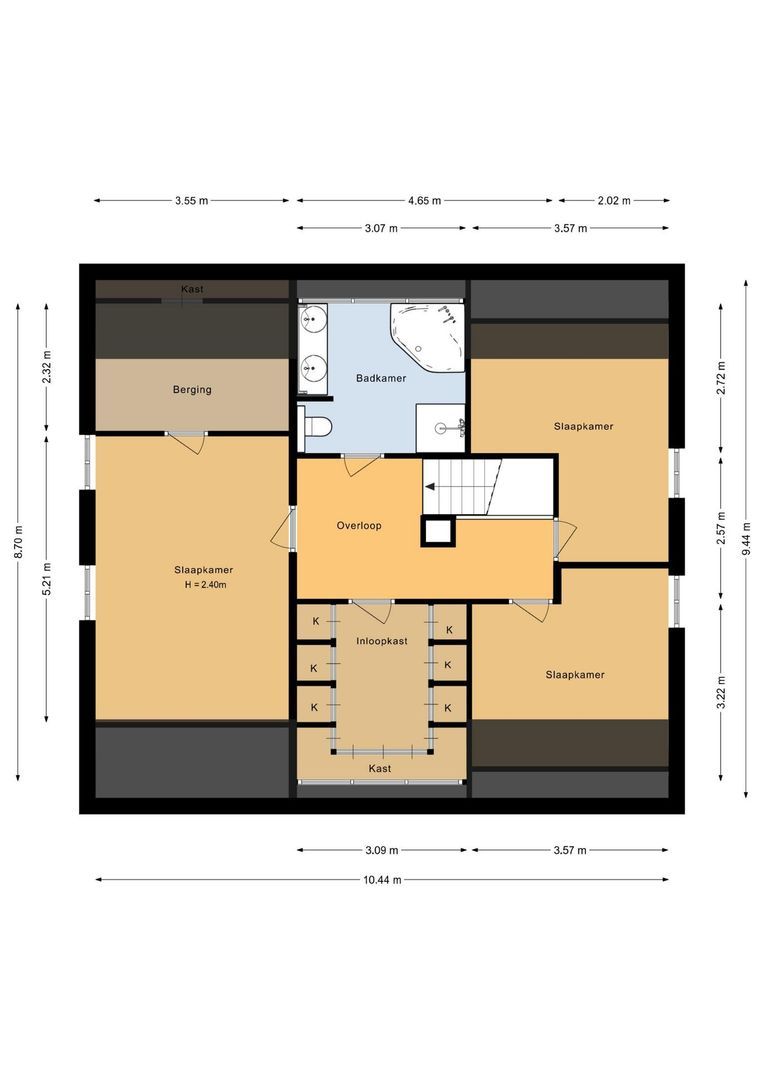 Hessenweg 2, Putten plattegrond-2
