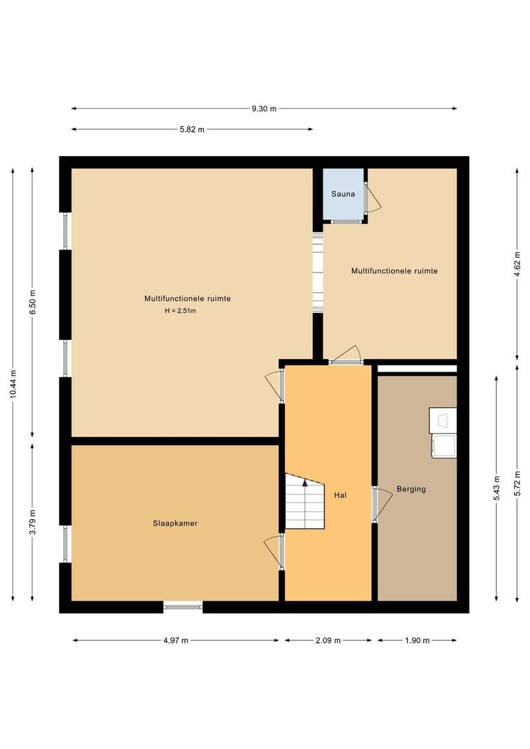Hessenweg 2, Putten plattegrond-3