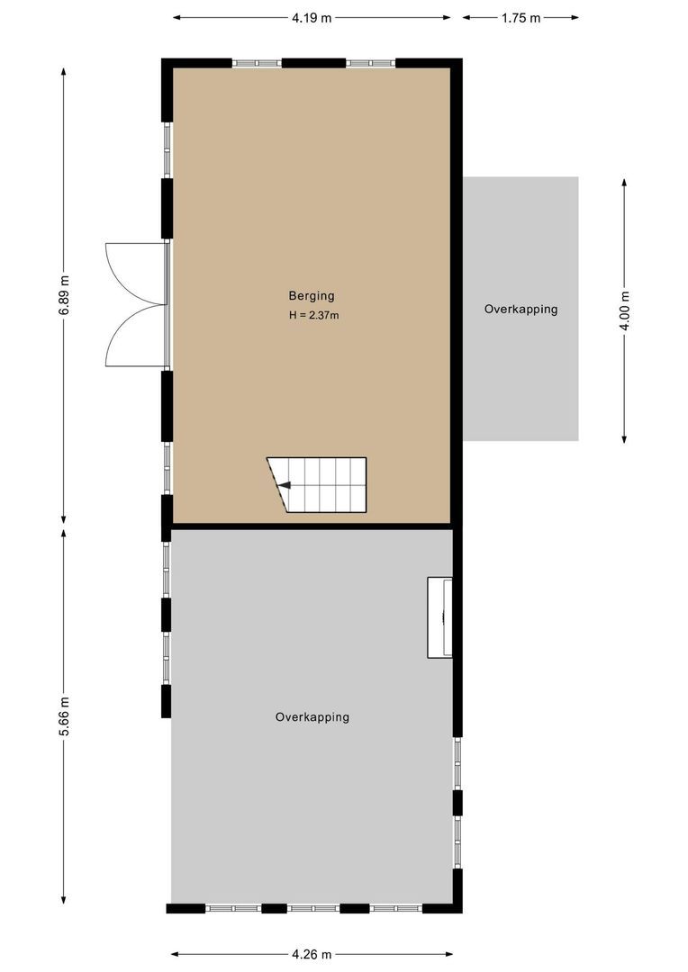Hessenweg 2, Putten plattegrond-5