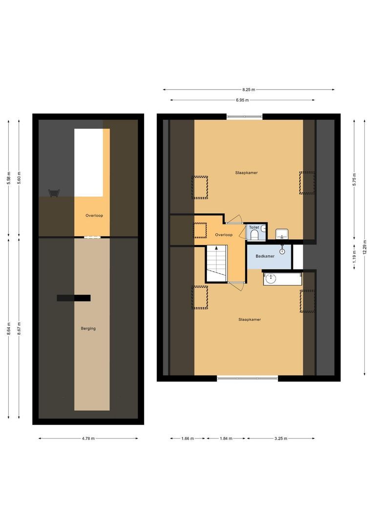 Gervenseweg 24, Putten plattegrond-2