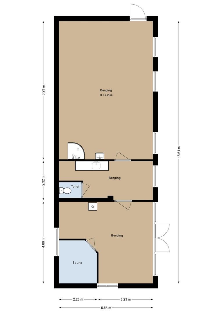 Gervenseweg 24, Putten plattegrond-4