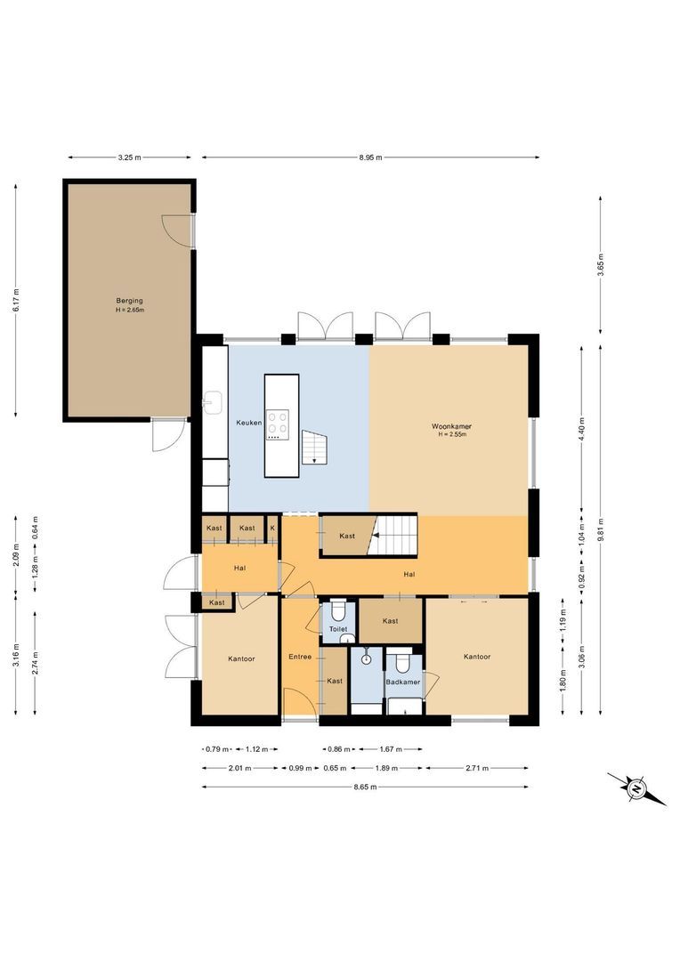 Dames Tijssenstraat 35, Putten plattegrond-1