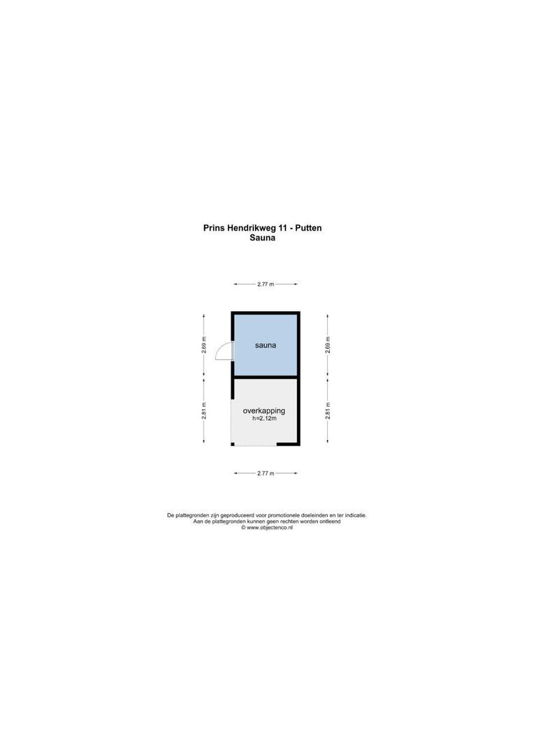 Prins Hendrikweg 11, Putten plattegrond-3