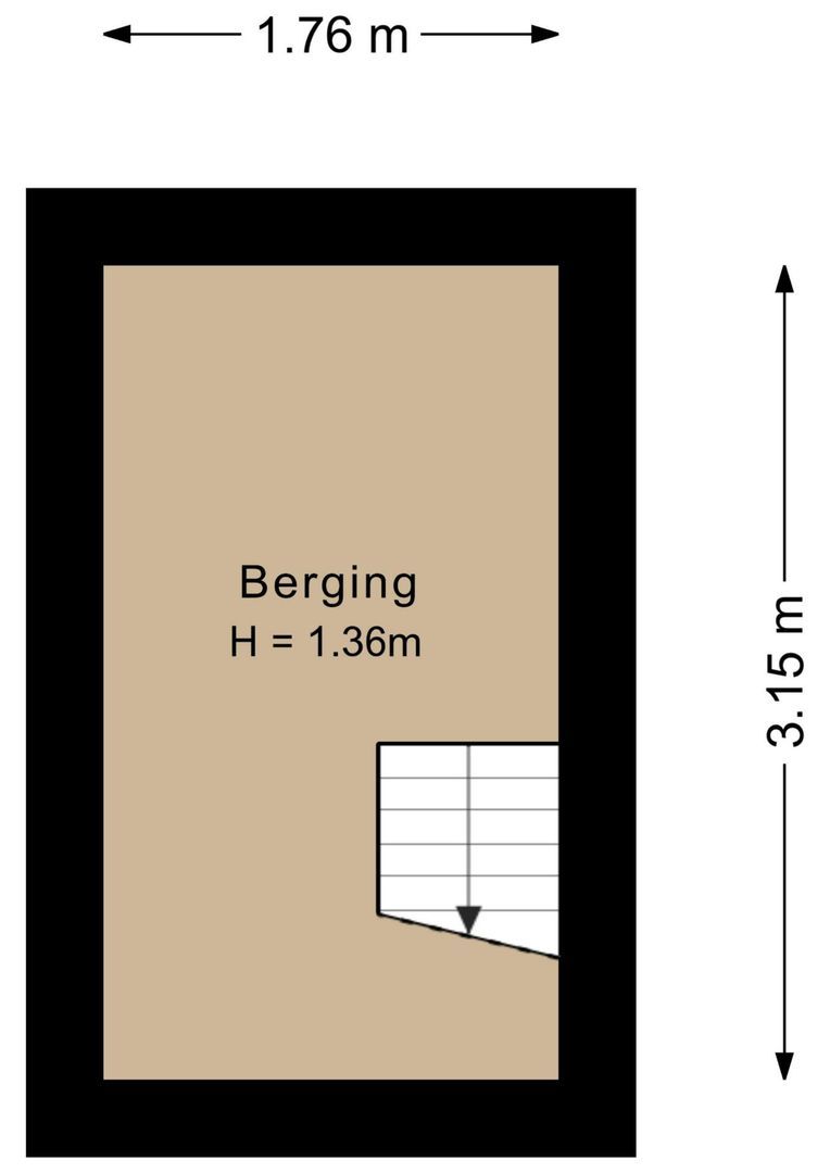 Weverstraat 9, Putten plattegrond-4