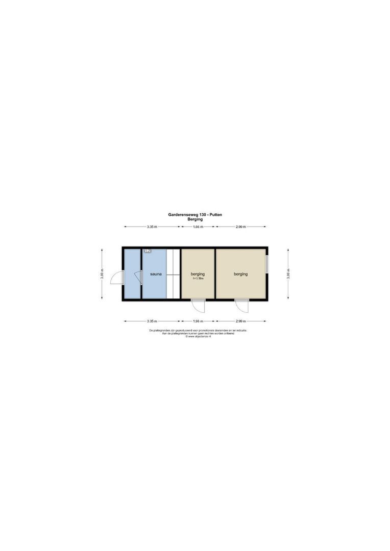 Garderenseweg 130, Putten plattegrond-1