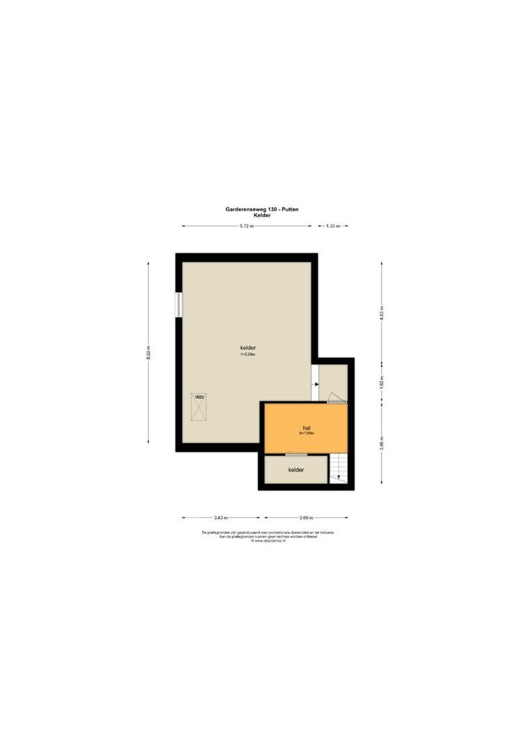 Garderenseweg 130, Putten plattegrond-4