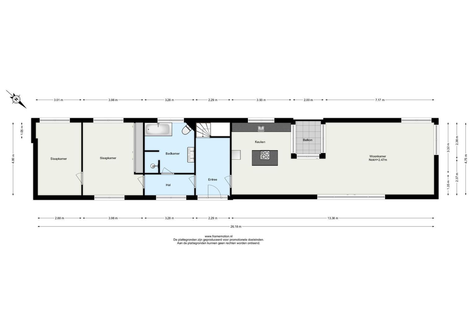 Crooswijksebocht 72, Rotterdam plattegrond-1